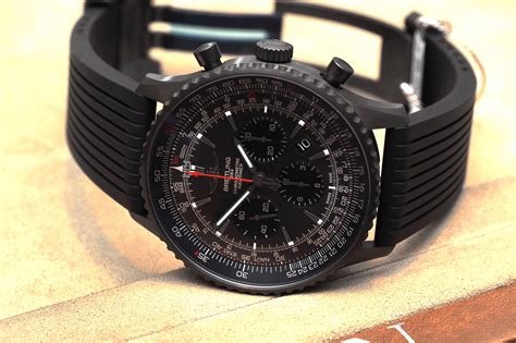 breitling schwarz|breitling black navitimer.